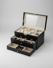 Cargar imagen en el visor de la galería, Estuche organizador relojes,gafas y accesorios