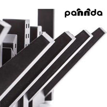 Cargar imagen en el visor de la galería, Perchero pared Skyline 49*15*5 cms en pvcy madera color negro