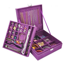 Cargar imagen en el visor de la galería, Joyero de 2 niveles