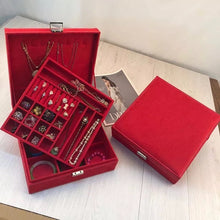 Cargar imagen en el visor de la galería, Joyero de 2 niveles