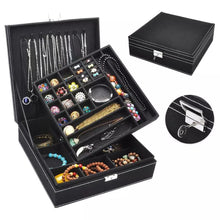 Cargar imagen en el visor de la galería, Joyero de 2 niveles