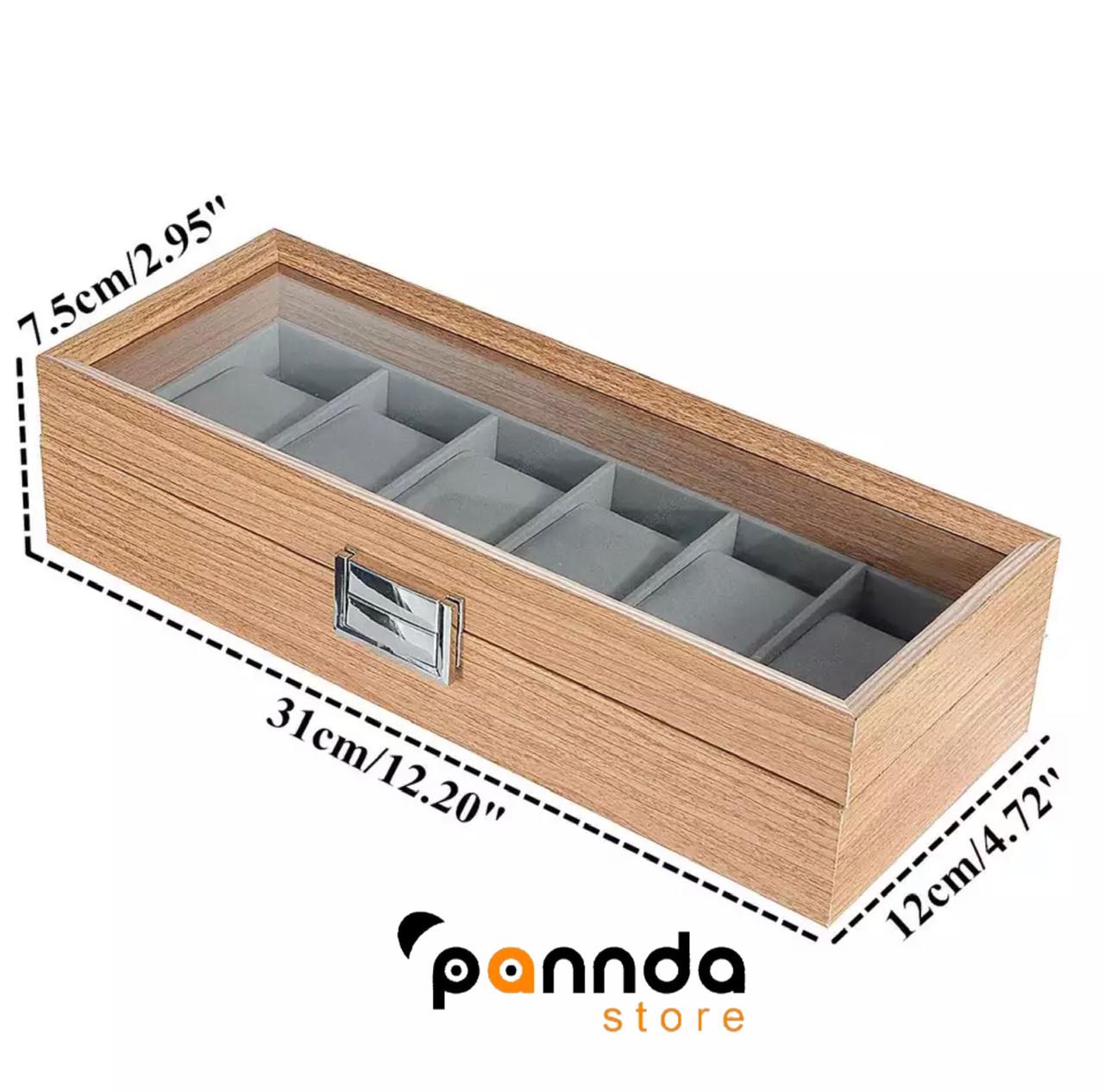 Caja para relojes  Caja de madera para reloj, Organizador de