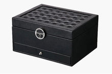 Cargar imagen en el visor de la galería, Joyero De 2 Niveles En Cuero Sintético Organizador De Joyas
